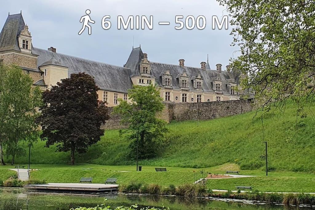 Minuit A Paris - Wifi Fibre/Linge/Parking Apartment Chateaubriant Bagian luar foto