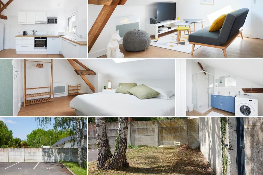 Minuit A Paris - Wifi Fibre/Linge/Parking Apartment Chateaubriant Bagian luar foto