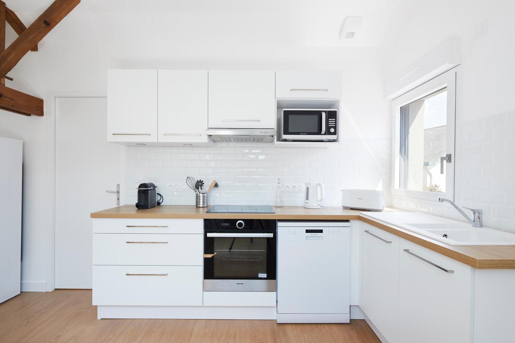 Minuit A Paris - Wifi Fibre/Linge/Parking Apartment Chateaubriant Bagian luar foto